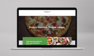 ILUSIONAS - Web para Pizzería Diavolina
