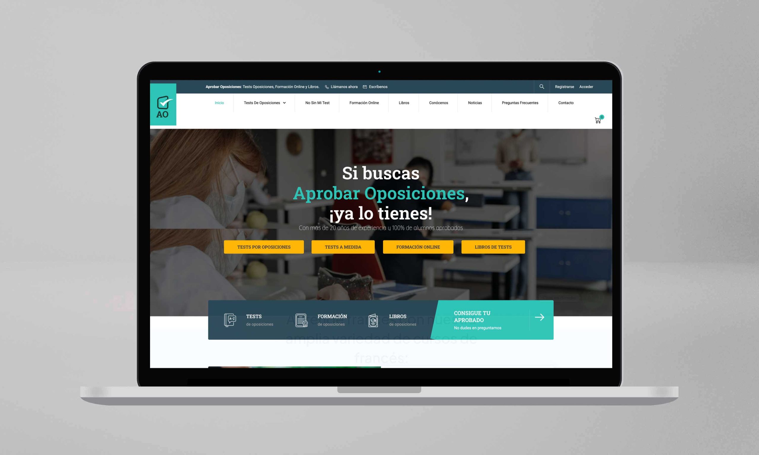 ILUSIONAS - Diseño Web para Aprobar Oposiciones